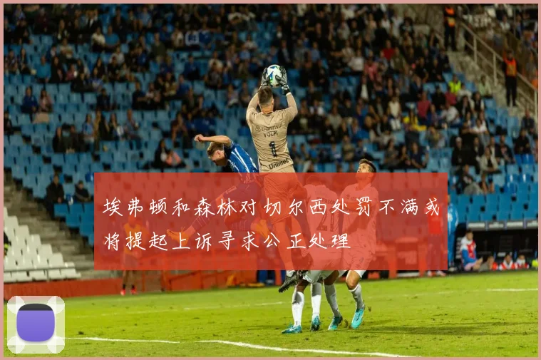 埃弗顿和森林对切尔西处罚不满或将提起上诉寻求公正处理