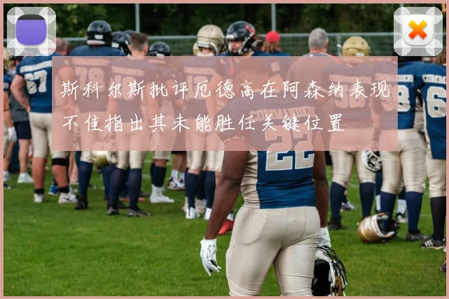 斯科尔斯批评厄德高在阿森纳表现不佳指出其未能胜任关键位置